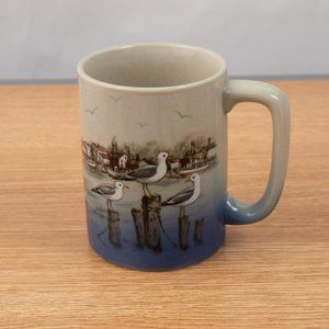 Otagiri Japan Seagull Seaside Scene Mug Cup Japan